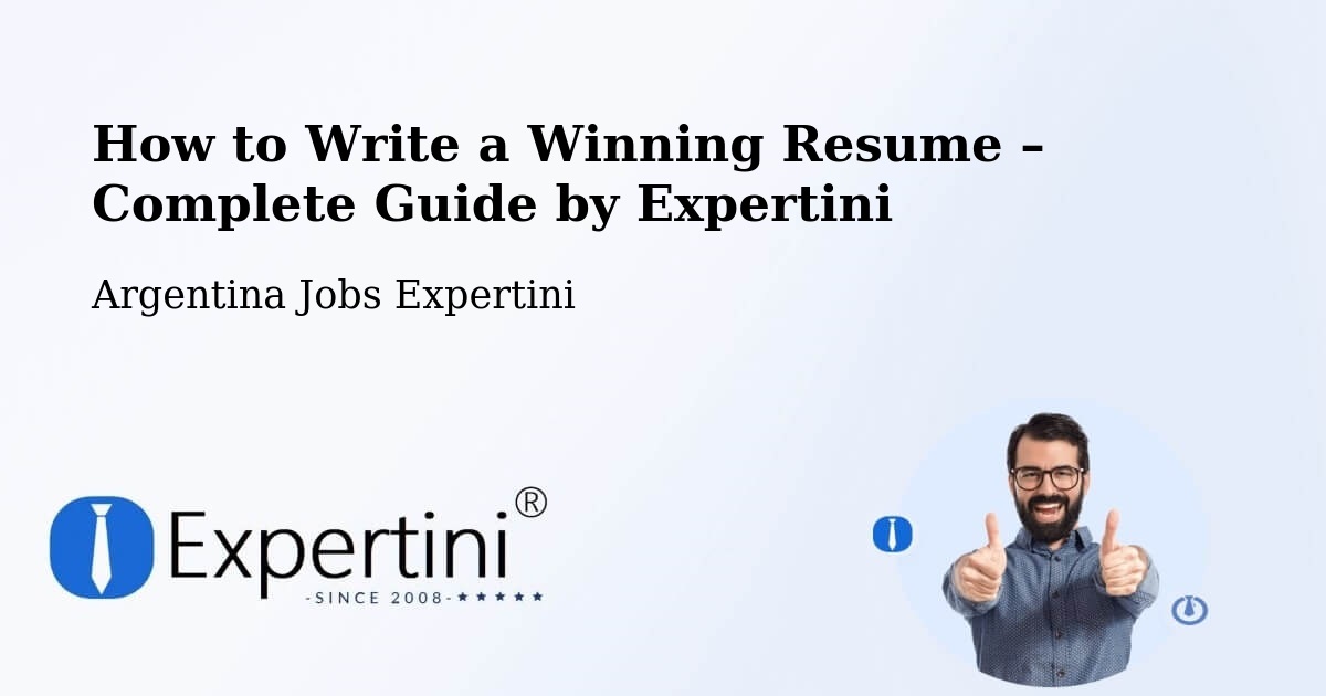 Resume Writing Guide for Job Seekers – Departamento De Quitilipi - Departamento De Quitilipi, Argentina Jobs Expertini